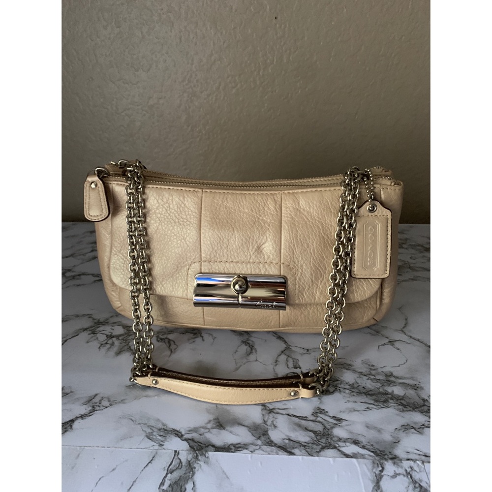 COACH KRISTIN SPECTATOR LEATHER WILLOW Shoulder Bag